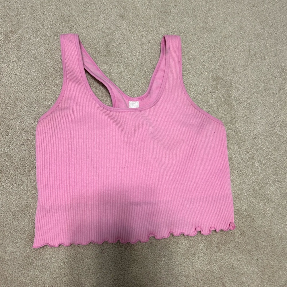 Target Size Large Cropped Tank Top